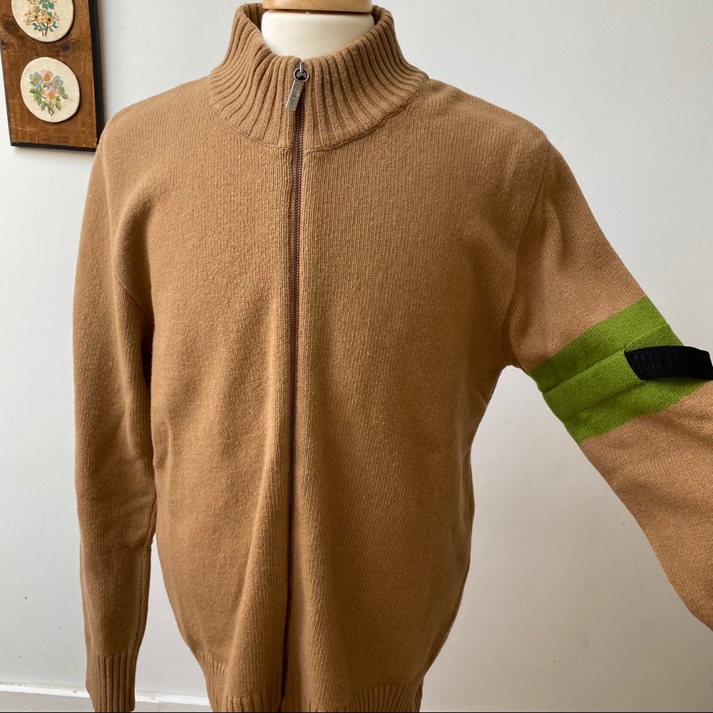 Bikkembergs Wool Full Zip Sweater Made In Italy - Picture 4 of 13